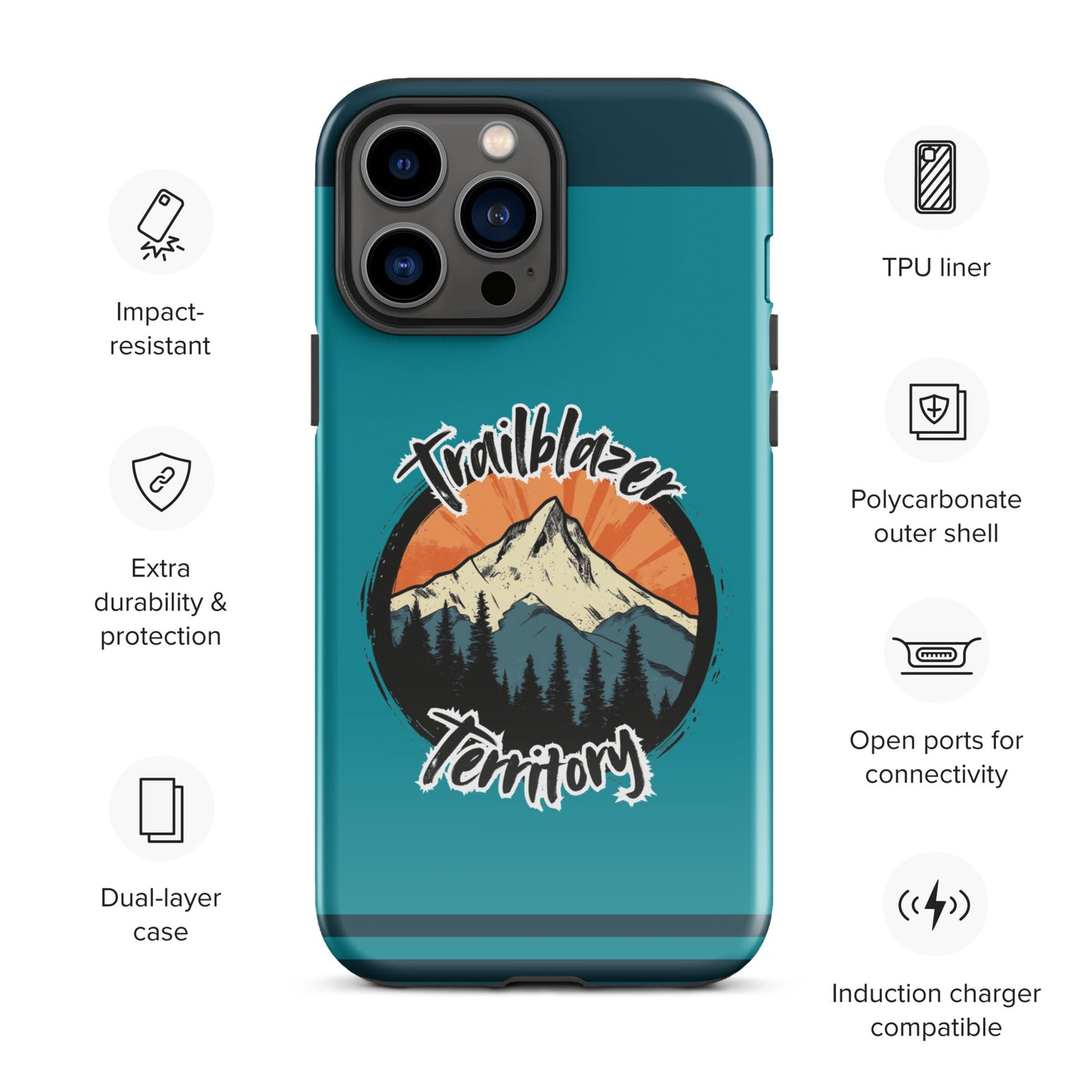 Mountain Trailblazer Tough Case for iPhone®