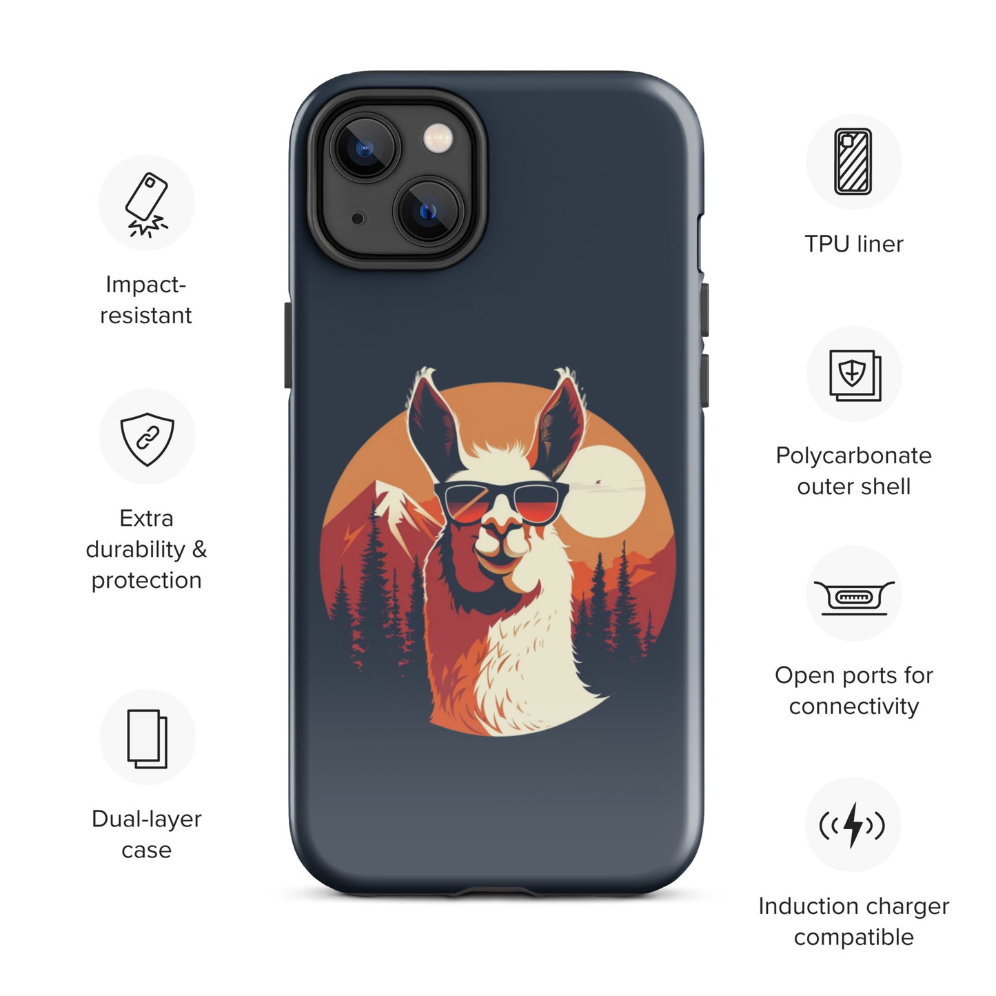 Llamazing Tough Case for iPhone®