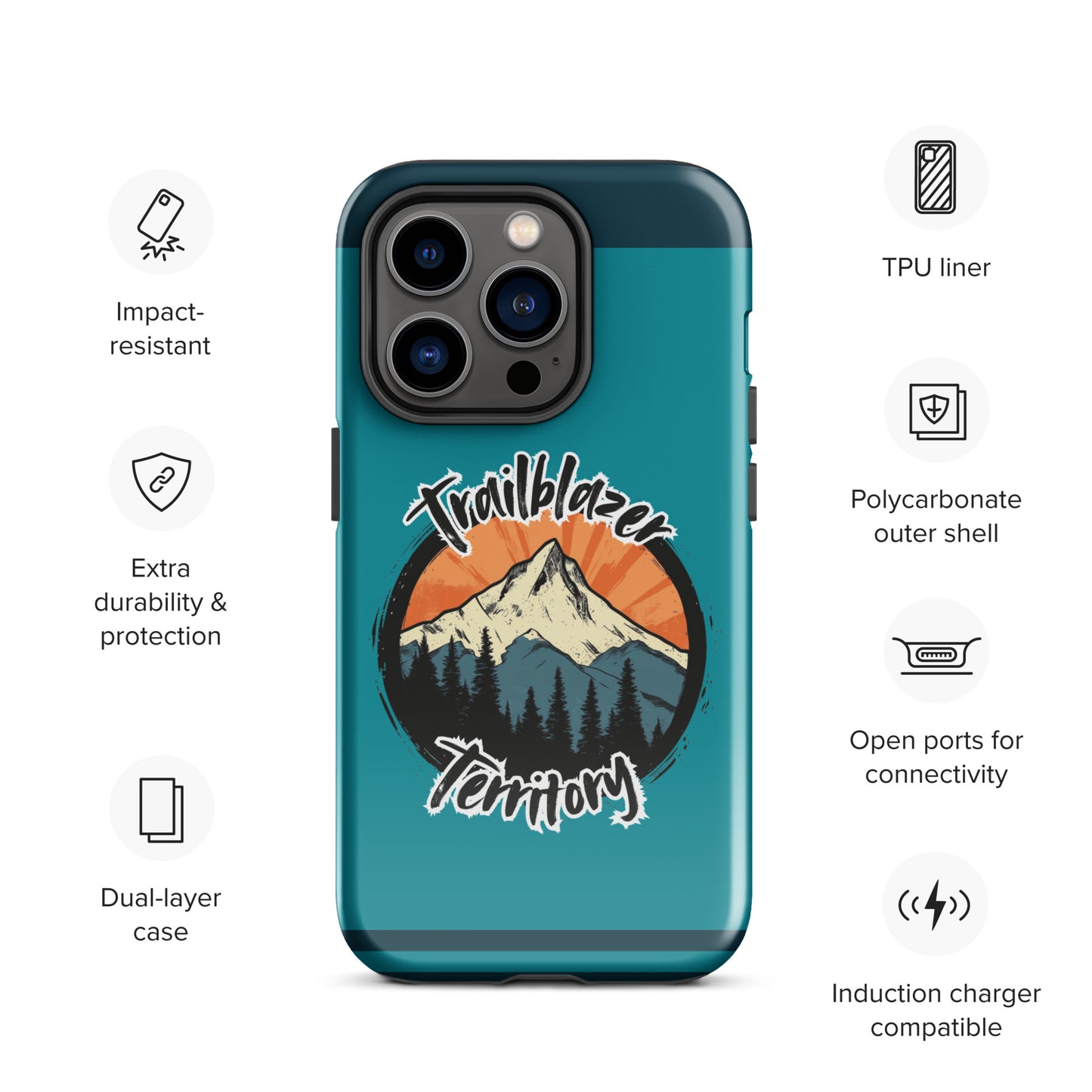 Mountain Trailblazer Tough Case for iPhone®