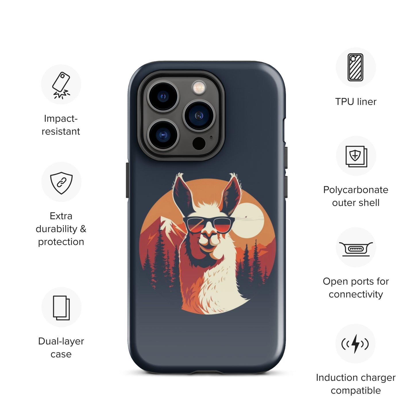 Llamazing Tough Case for iPhone®