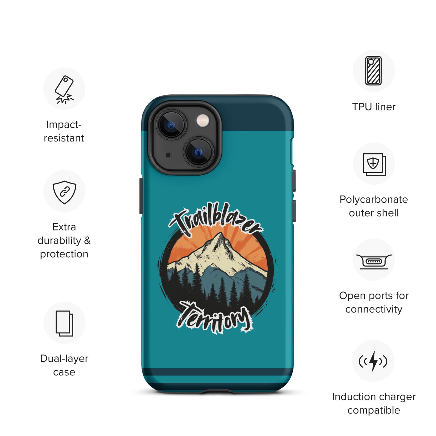 Mountain Trailblazer Tough Case for iPhone®