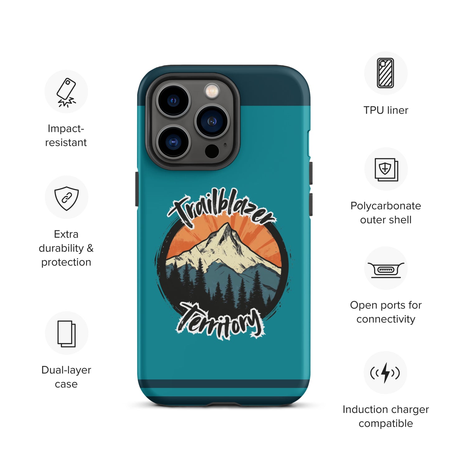 Mountain Trailblazer Tough Case for iPhone®