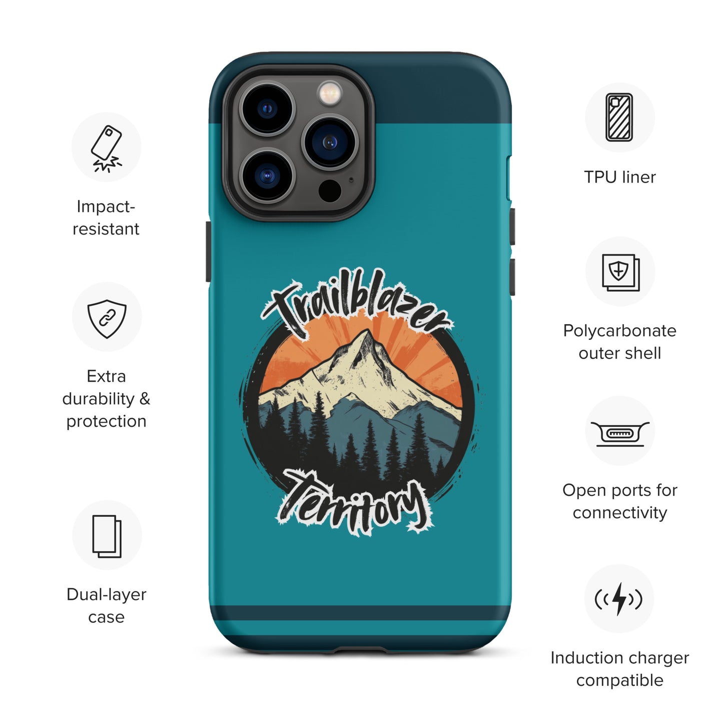 Mountain Trailblazer Tough Case for iPhone®