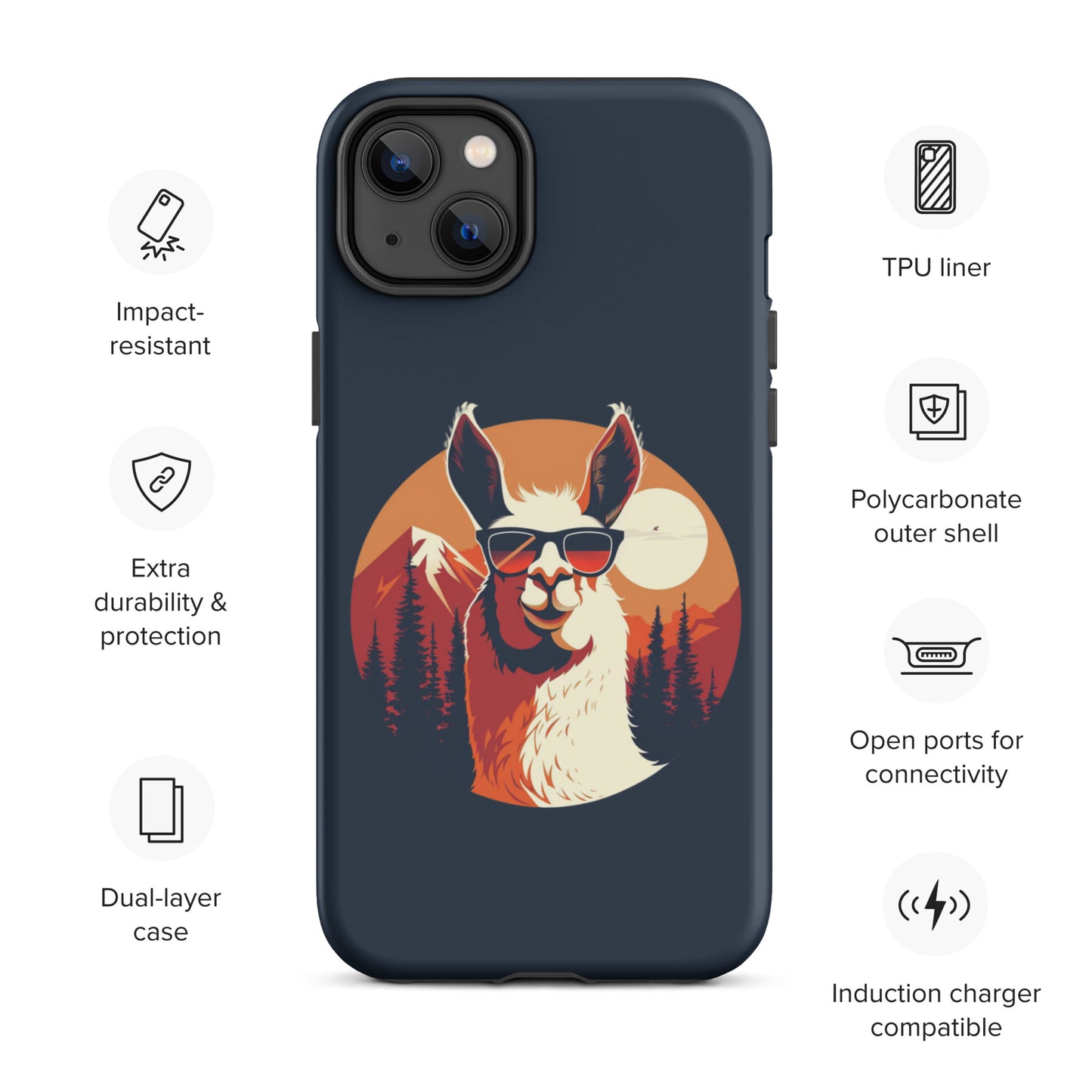 Llamazing Tough Case for iPhone®