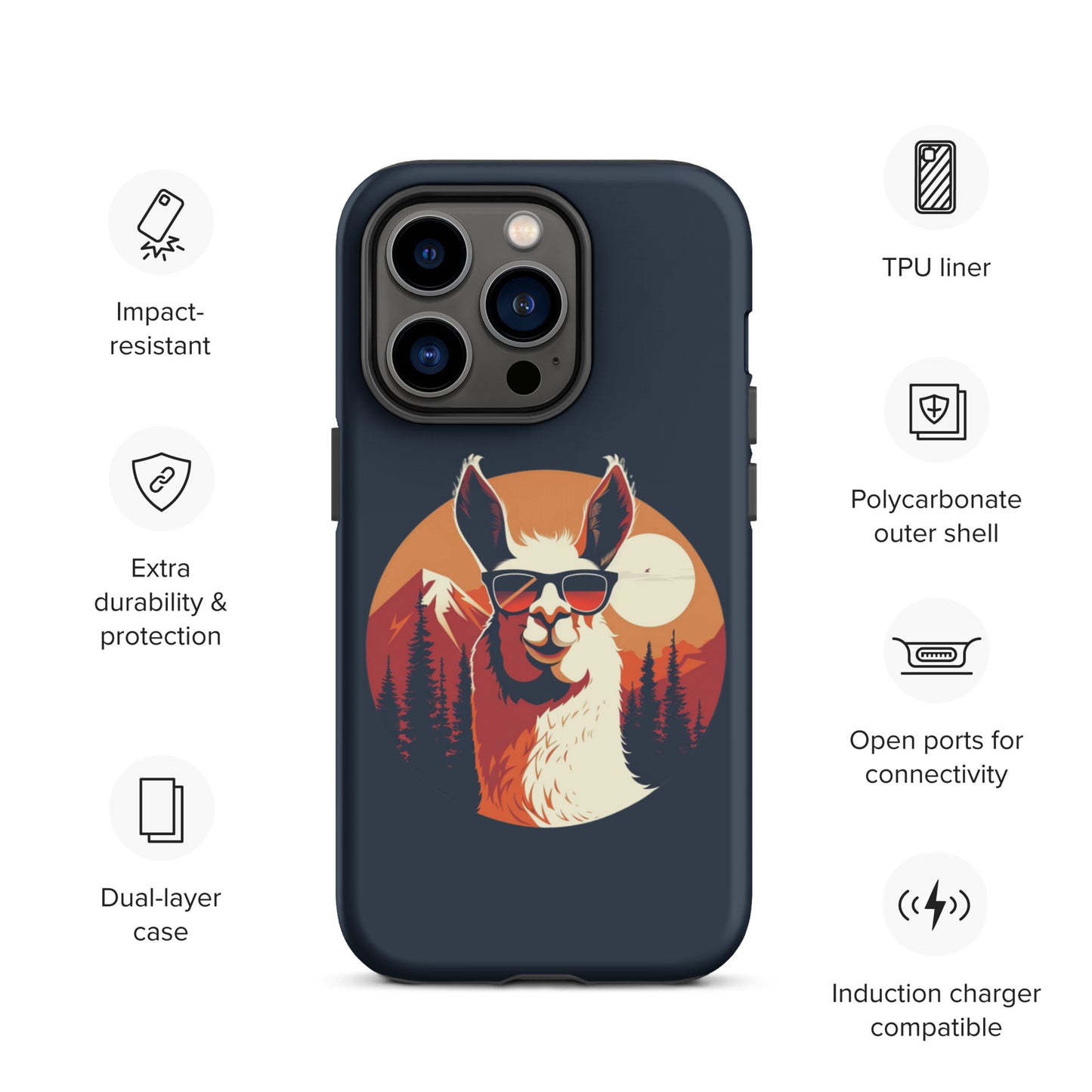 Llamazing Tough Case for iPhone®