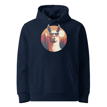 Sunglasses Llama Hoodie | Unisex