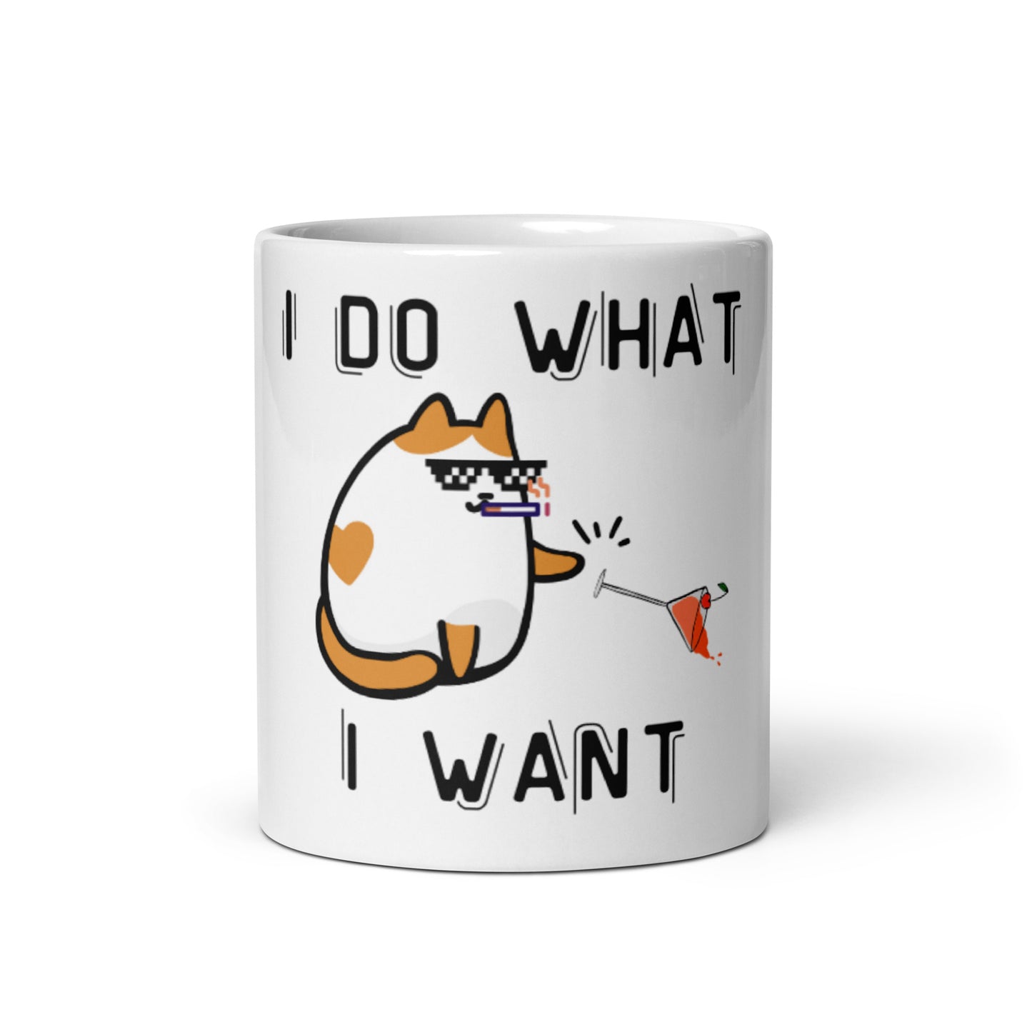 I Do What I Want Cat - Mug