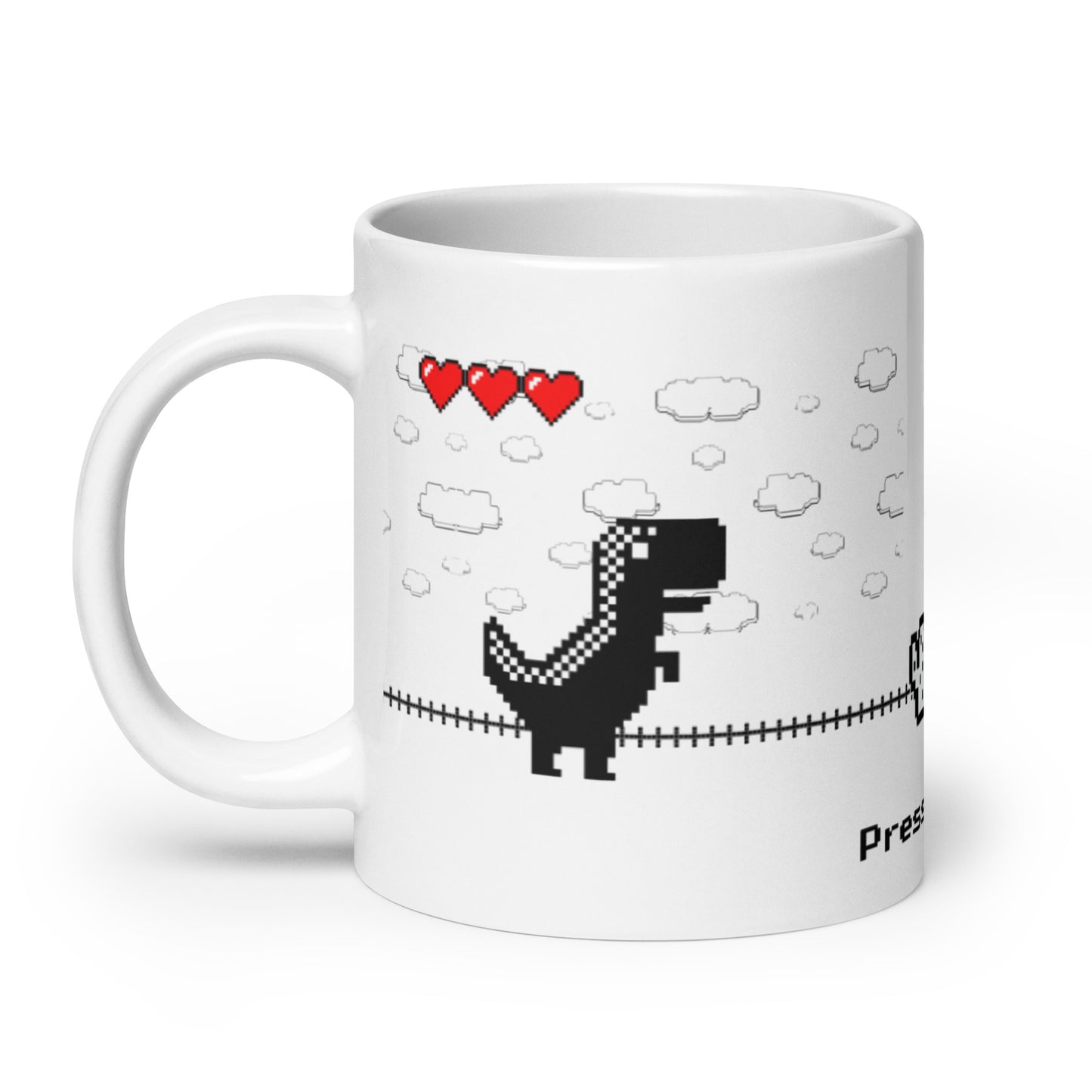 Pixel Dino - Mug